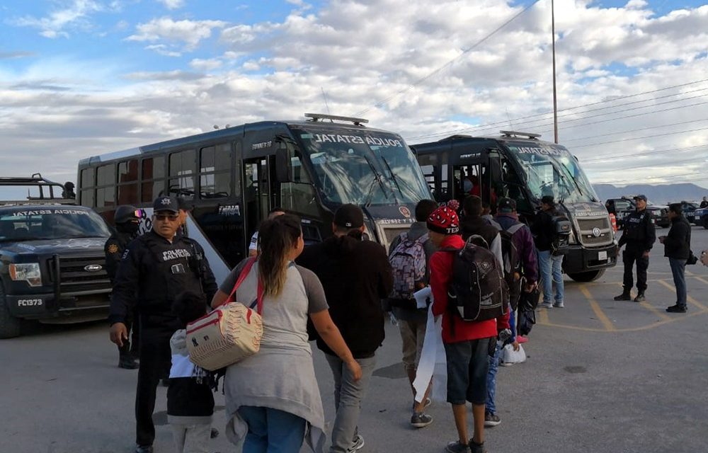 REGRESAN MILES DE MIGRANTES A LAS FRONTERAS MEXICANAS