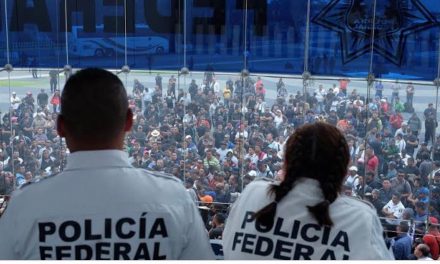 TODAVÍA NO ACABAN PROTESTAS DE POLICÍAS FEDERALES