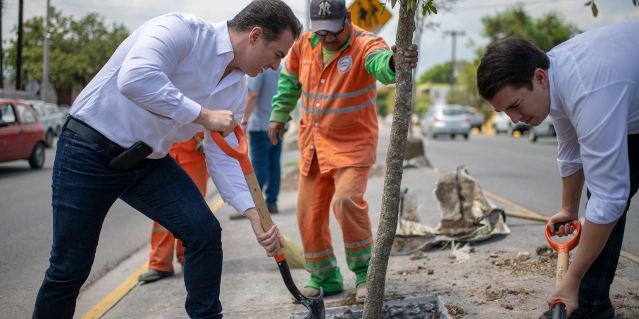 ADRIÁN DE LA GARZA SIGUE CUMPLIENDO CON SU TRABAJO EN EL MUNICIPIO MÁS GRANDE DEL ESTADO