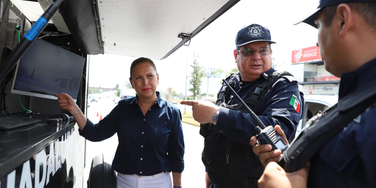 CRISTINA DÍAZ SUPERVISA LA UNIDAD GUARDIÁN.