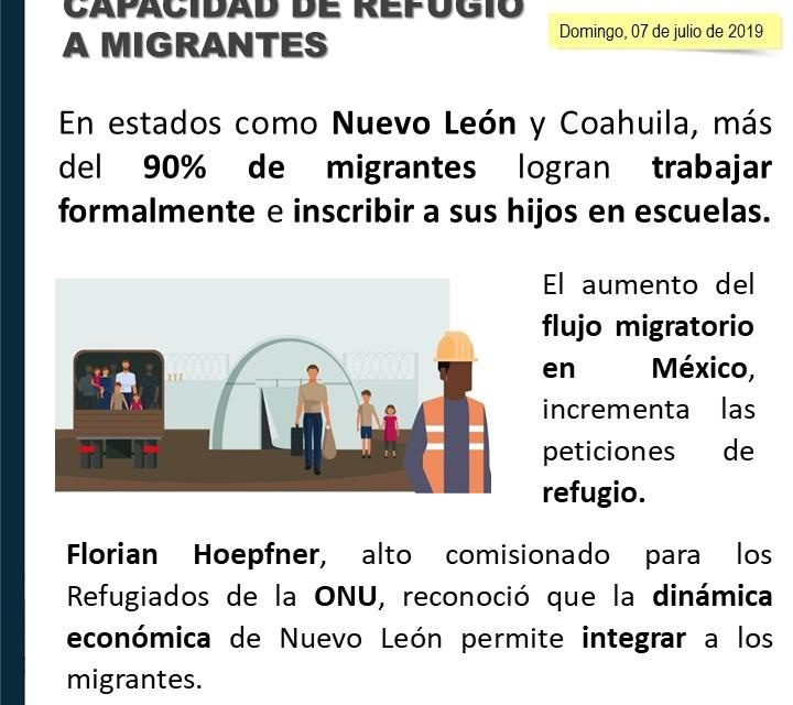 NUEVO LEÓN APOYA A LOS MIGRANTES