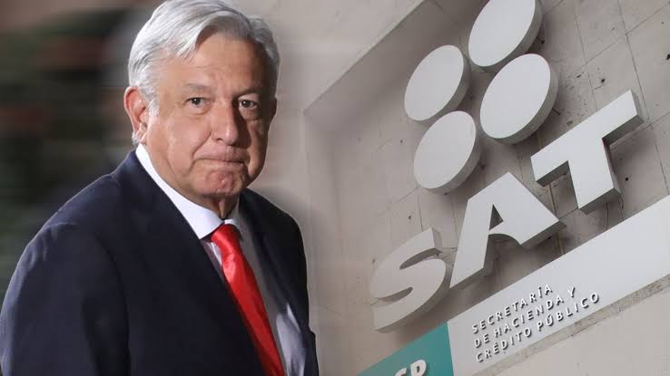 AMLO ASEGURA QUE EX MANDATARIO DEBE IMPUESTOS AL SAT.