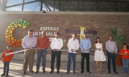 GOBIERNO CIUDADANO INAUGURA TERCERA ESFERA CULTURAL EN GARCÍA