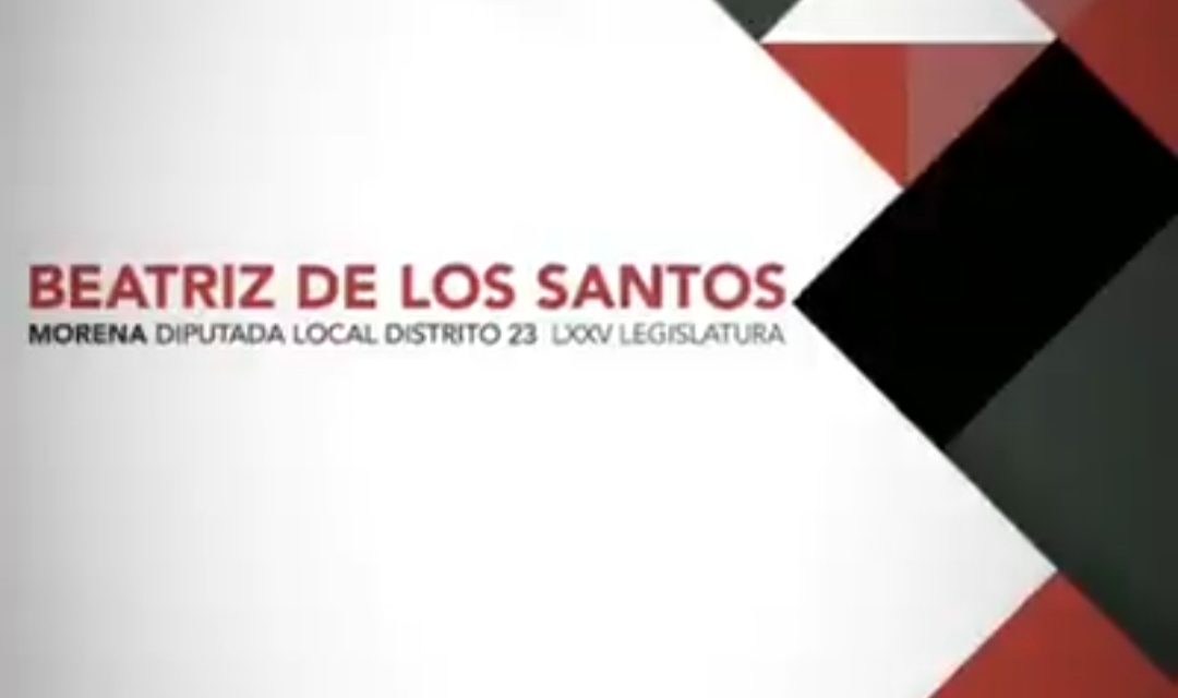 BEATRIZ DE LOS SANTOS DA A APOYO A QUIEN PERDIERA SU PATRIMONIO