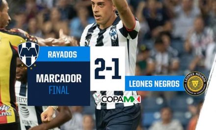 TIENE RAYADOS PRIMER TRIUNFO CON SABOR AMARGO EN COPA