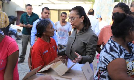 CRISTINA DÍAZ SIGUE CADA PASO DE AFECTADOS EN EL RANCHITO