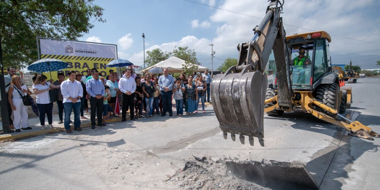 REALIZA MONTERREY OBRAS DE DRENAJE PLUIVIAL EN LA ALIANZA