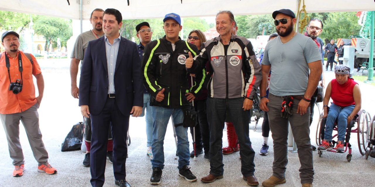 RECIBE MONTERREY A MOTOCICLISTAS DE LA RODADA SIN LÍMITES