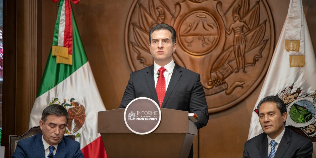 RINDE ADRIÁN PRIMER INFORME DE GOBIERNO