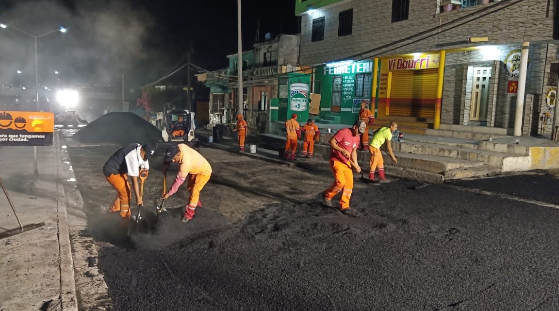 REHABILITAN MÁS DE 11 MIL METROS DE CALLES DEL MUNICIPIO