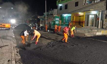 REHABILITAN MÁS DE 11 MIL METROS DE CALLES DEL MUNICIPIO