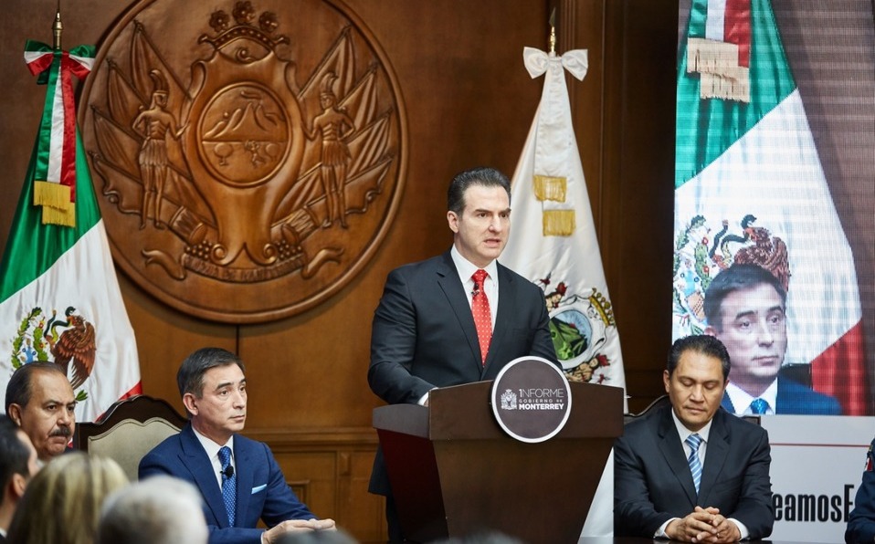 RINDE ADRIÁN DE LA GARZA SU PRIMER INFORME DE GOBIERNO CON GRANDES LOGROS EN PRO DE TODOS LOS REGIOS