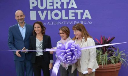 SAN PEDRO INAUGURA PUERTA VIOLETA