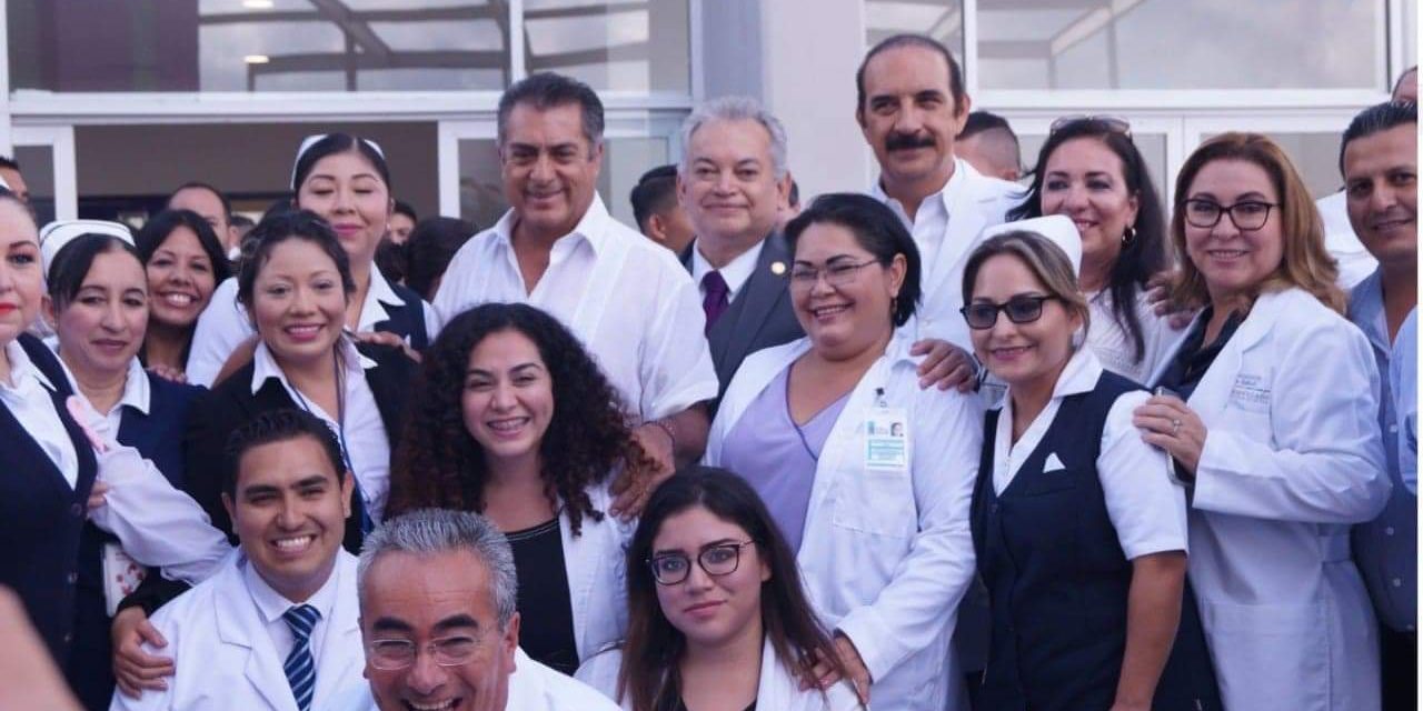 DESTACA EDELMIRO SANTOS INAUGURACIÓN DEL HOSPITAL GENERAL EN MONTEMORELOS