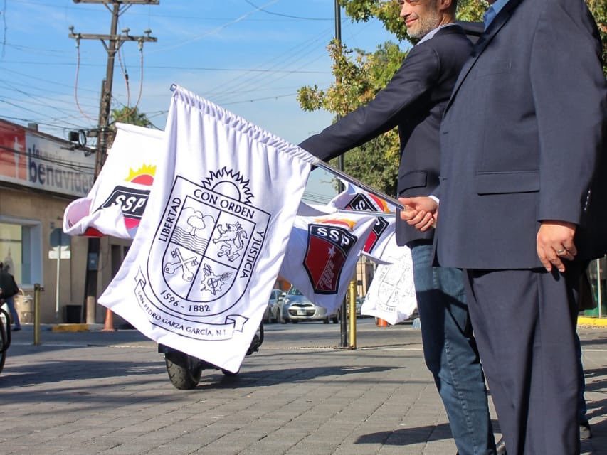 OBSEQUIARA SAN PEDRO VEHÍCULOS PARA SEGURIDAD A MUNICIPIOS