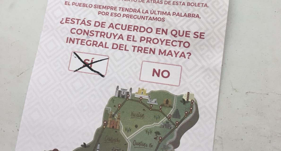 DAN EL SÍ, COMUNIDADES INDÍGENAS AL TREN MAYA.