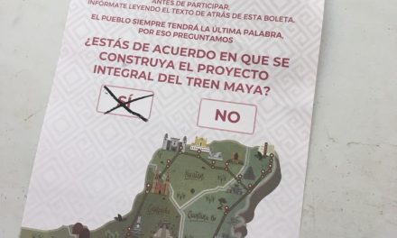 DAN EL SÍ, COMUNIDADES INDÍGENAS AL TREN MAYA.