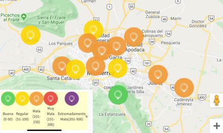 8 DE 13 ESTACIONES REGISTRAN MALA CALIDAD DEL AIRE EN NUEVO LEÓN