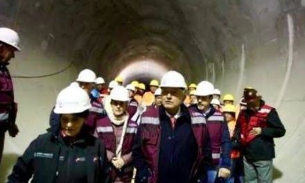 AMLO INAGURÓ EL TÚNEL EMISOR ORIENTE