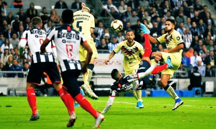 RAYADOS SE IMPONE EN CASA, CON GOL DE FUNES MORI EL MONTERREY AVENTAJA A LAS ÁGUILAS DEL AMERICA