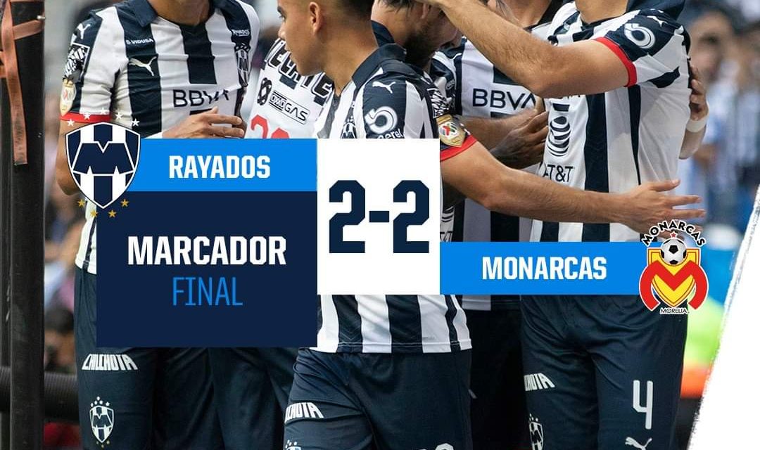 DOS GOLES DE PENAL DE NICO SÁNCHEZ LES DA EL EMPATE A LOS RAYADOS