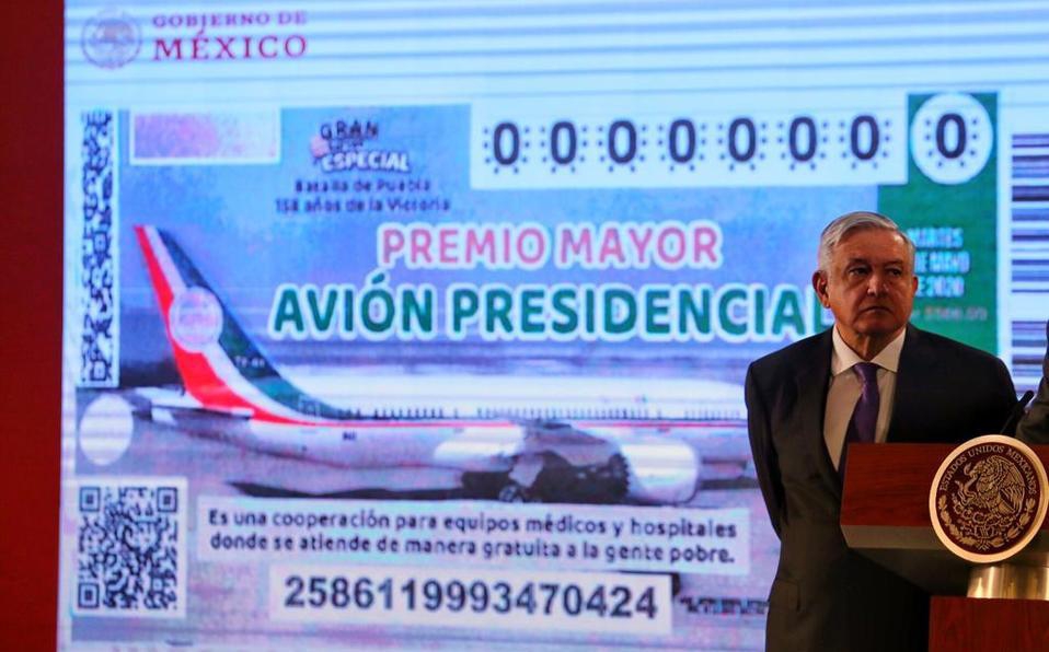 TODO LISTO PARA EL PREMIO MAYOR, SE VA EL AVIÓN PRESIDENCIAL Y EN CACHITOS