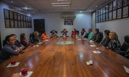 PEDRO PABLO TREVIÑO SOSTUVO UNA REUNIÓN CON LOS SECRETARIOS DE CDE