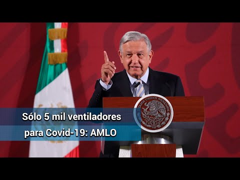 ASEGURA AMLO 5 MIL VENTILADORES DE CHINA PARA MÉXICO