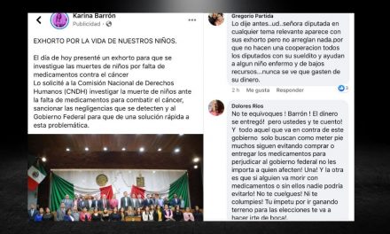 EL OPORTUNISMO POLÍTICO DE KARINA BARRÓN, TIENE HARTA A LA GENTE, EN SUS REDES SOCIALES LA INCREPAN, LEA USTED MISMO