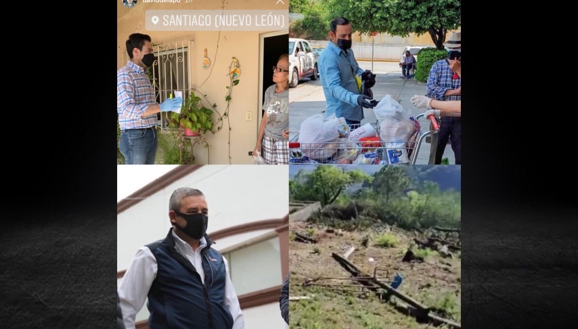 MIENTRAS EL MUNICIPIO DE SANTIAGO ES TIERRA DE NADIE, YA BUSCAN ALCALDÍA REGIDOR DAVID DE LA PEÑA Y EX CANDIDATO RAPHAEL MARTÍNEZ ¡APROVECHÁNDOSE DE LA PANDEMIA!