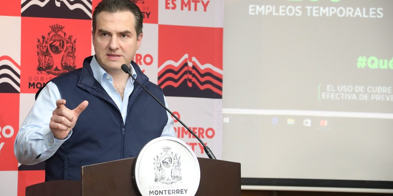 FOMENTA MONTERREY CON EMPLEO A MUJERES Y A LA VEZ APOYAN A LA CIUDADANÍA ANTE PANDEMIA