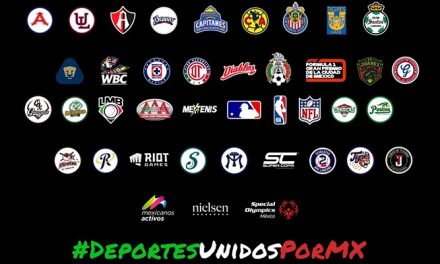 JUNTOS SALDREMOS ADELANTE POR MÉXICO, EL DEPORTE SE SUMA CON CAUSA EN CONTRA DEL COVID19