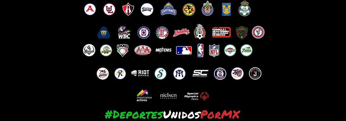 JUNTOS SALDREMOS ADELANTE POR MÉXICO, EL DEPORTE SE SUMA CON CAUSA EN CONTRA DEL COVID19