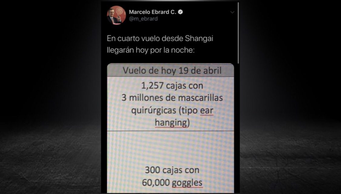 LLEGARÁ ESTA NOCHE EL CUARTO VUELO DE SHANGAI A MÉXICO