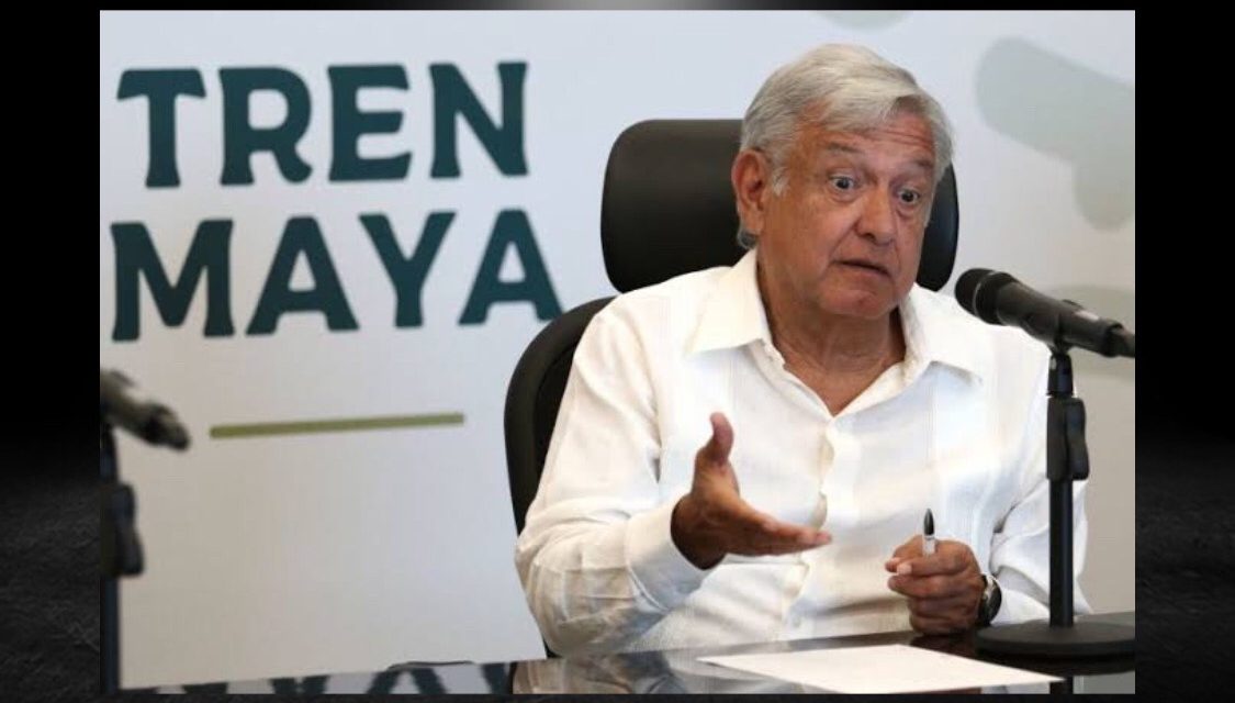 AUNQUE SEA POR TELECONFERENCIA, PERO EL PRESIDENTE ANDRÉS MANUEL INAUGURARÁ LAS OBRAS DEL TREN MAYA