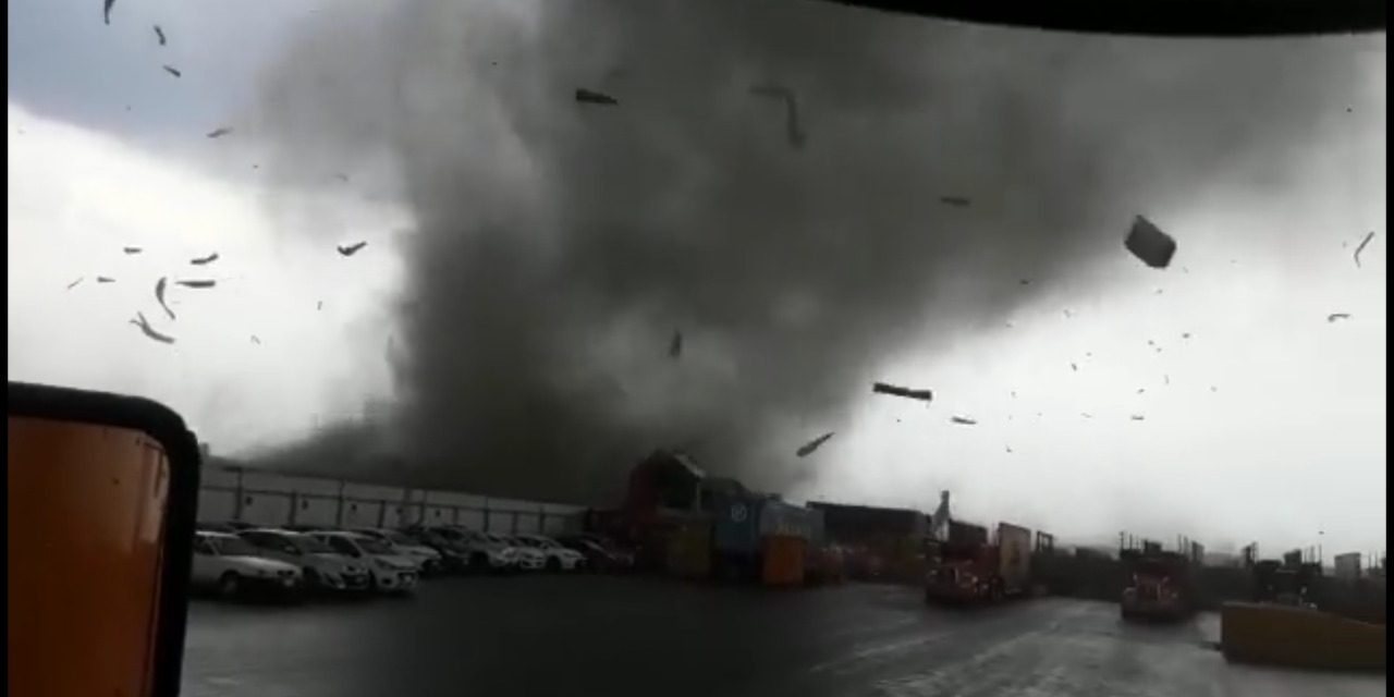 CONFIRMAN AUTORIDADES TORNADO EN NUEVO LEÓN