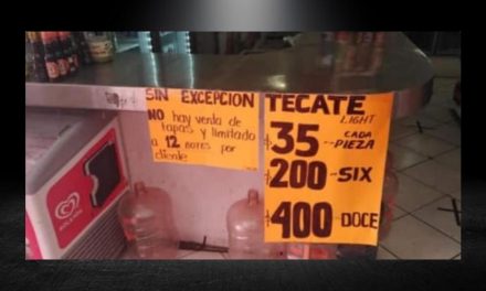 EL QUE QUIERE CHEVE QUE LE CUESTE, DESATAN PRECIO DE VENTA DE CERVEZA COMO SI FUERA ARTÍCULO DE PRIMERA NECESIDAD ¿O SI LO ES?