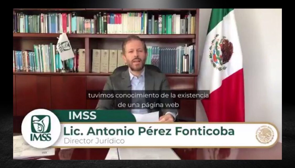 DA POSITIVO A COVID-19 DIRECTOR JURÍDICO DEL IMSS