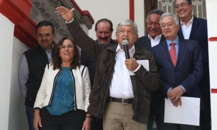 CASA DE CAMPAÑA DE LÓPEZ OBRADOR ERA DE BARLETT