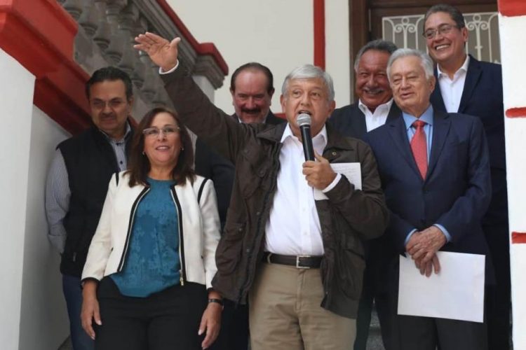 CASA DE CAMPAÑA DE LÓPEZ OBRADOR ERA DE BARLETT