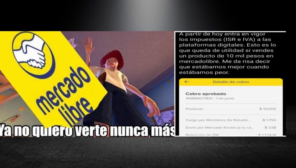 TRAS REFORMA FISCAL, APLICACIONES DE COMERCIO COMO MERCADO LIBRE YA NO SERÁN TAN LIBRES