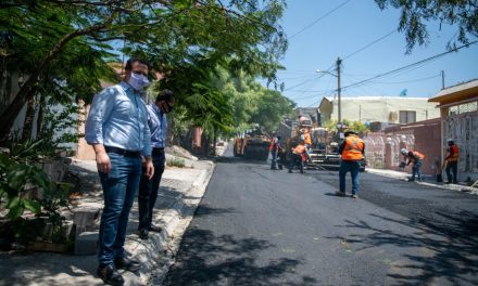 CONTINÚA MONTERREY CON LA REHABILITACIÓN DE CALLES Y AVENIDAS PARA EL BENEFICIO DE LA CIUDADANÍA