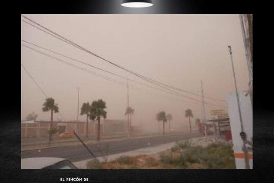 ¿POLVO DE SAHARA? NO, SON LAS TOLVANERAS EN TORREÓN. LA CONAGUA RECHAZÓ QUE ESTO SEA EFECTO DEL PASO DEL POLVO DE #SAHARA