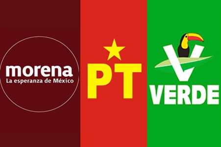 PT-MORENA-PVEM, ALISTAN POSIBLE ALIANZA ELECTORAL