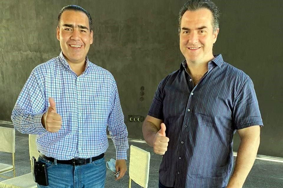 ADRIAN DE LA GARZA REITERA SU APOYO A HERIBERTO TREVIÑO