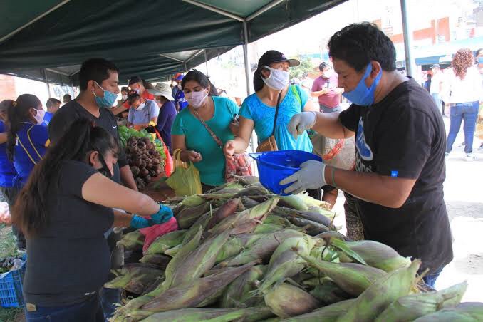 INSPECCIONARÁN EL USO ADECUADO DE CUBREBOCAS EN MERCADOS RODANTES Y COMERCIALES.