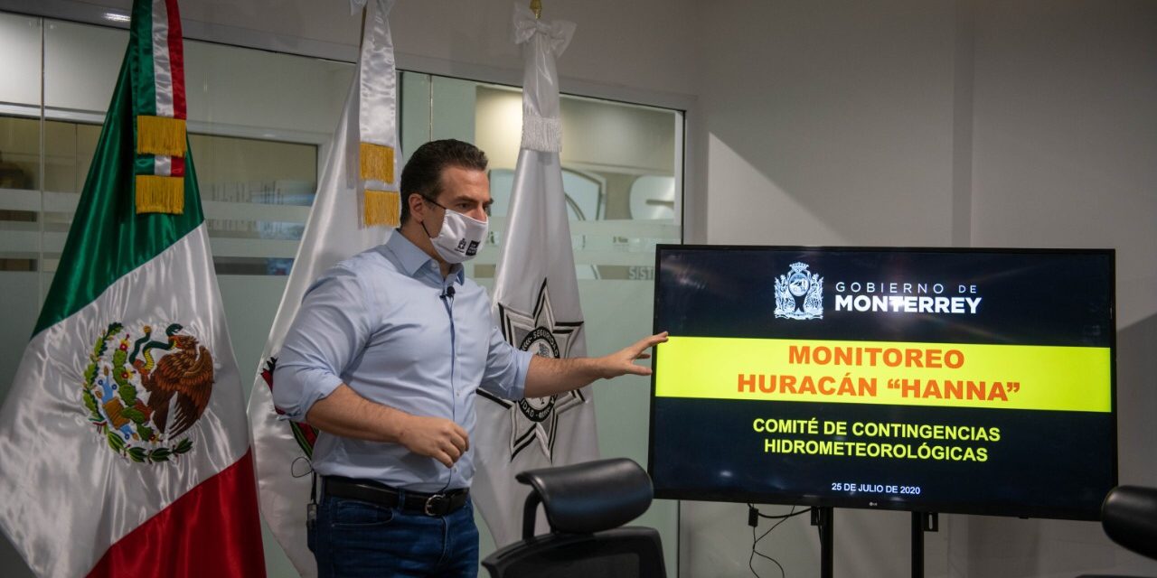 EL MUNICIPIO DE MONTERREY INICIA CON LAS OPERACIONES EN PREVENCIÓN Y AXULIO A LA COMUNIDAD FRENTE A LAS FUERTES LLUVIAS