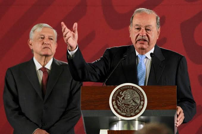 SLIM Y SALINAS PLIEGO, ASISTIRÁN A LA CENA DE AMLO Y TRUMP.