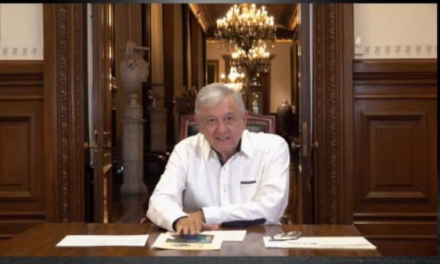 AMLO ASEGURA QUE LA PANDEMIA VA EN DESCENSO