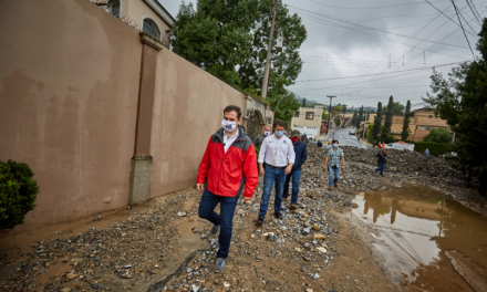 EL MUNICIPIO DE MONTERREY OFRECE COBERTURA DE HASTA 100 MIL PESOS A VIVIENDAS DE REGIOMONTANOS QUE SE VIERON DAÑADAS POR LAS LLUVIAS DE ‘HANNA’